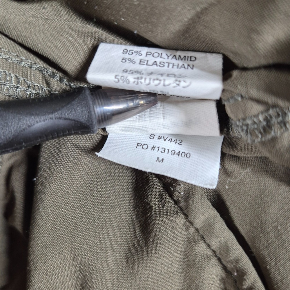 Vuori Technical Climber Pants Men's Medium Olive Green Performance Tapered V442 - Picture 7 of 11